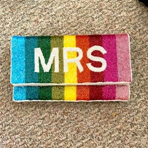 Rainbow Mrs. Clutch